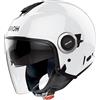 AIROH CASCO JET HELYOS COLOR WHITE GLOSS S