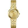 Guess Orologio da donna 34 mm, cinturino e cassa oro rosa, Oro, GW0613L2
