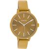 Oozoo - Orologio - C10254, Senape, Cinturino.
