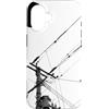 Japanese Vaporwave 80's 90's Aesthetic C Custodia per iPhone 16 grafica linee elettriche giapponesi nell'arte retrò harajuku