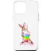 Cute Chaos Studio Custodia per iPhone 12 Pro Max Ho questo simpatico frullato motivazionale a forma di coniglietto arcobaleno