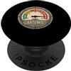 Artemis Moon Luna di Artemide PopSockets PopGrip Adesivo