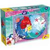 Principesse Disney Puzzle Maxi Double-Face 60 pezzi La sirenetta