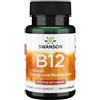 Swanson Health Products Vitamina B12 Cianocobalamina 500 mcg 100 Capsule