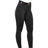 Equestro Leggings donna a vita alta con passanti EQUESTRO
