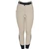 Equestro Pantaloni donna a vita alta monogram EQUESTRO