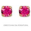 Inverness Orecchini 90 Tiffany Rosa 3mm