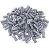 Gedotec 100 x vite Euro 6,3 x 8 mm | VARIANTA | Viti per mobili con foro completamente filettato Ø 5 mm | Vite speciale Vario per cassetti estraibili - guide e Orgaline