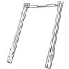 LOKHING 69785 Tubi per bruciatori Grill per Serie Weber Spirit 200, Spirit E210 S210 E220 S220 Griglie a Gas con Controllo Frontale (Anni Modello 2013 e successivi), Acciaio Inossidabile 304