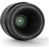 TTARTISAN TARTISAN 40mm F2.8 obiettivo macro APS-C MF per fotocamere Fuji X Mount X-A1 X-A10 X-M1 X-M2 X-H1 X-T1 X-T10 X-T2 X-T20 X-T3 X-T4 X -T100 X-T200 X-T30 X-PR01 XS10 e più nero.