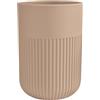 MSV - Bicchiere Gino Cappuccino - Design Compatto ed Elegante - Ø7.1 x 10.5 cm - Colore Verde - Ideale per Cucina e Bagno - Accessorio Pratico e Decorativo