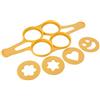 Tescoma 420872 Stampo Pancake, Silicone, Giallo