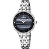 Festina Orologio Donna Analogico Acciaio Inossidabile 316L Argento - Quarzo - Vetro minerale alta resistenza - Impermeabile 5 ATM F20600/C - Mademoiselle