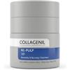 Collagenil Re-Pulp 3D Crema Viso Antirughe Giorno e Notte con Acido Ialuronico, Crema Collo e Décolleté, Contrasta Perdita di Tono e Volume, Rimpolpante e Rimodellante, Made in Italy, 50ml