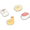 Grupo Erik Set Spille Pusheen - 4 Spille Divertenti in Metallo Smaltato, Spilla Decorativa per Personalizzare Zaini e Abbigliamento | Pins Pusheen Gadget