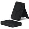 SATECHI OntheGo™ Power Bank MagSafe 10000mAh, Batteria Esterna Qi2 con Supporto Integrato e Ricarica Rapida 15W per iPhone, Android - Nero