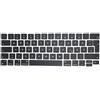 Pardarsey Tastiera di ricambio, set completo di tasti di ricambio GR DE Germany QWERTZ tedesco compatibile con MacBook Pro 13,3 modello A2338 M1 2020-2021 EMC 3578