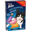Felix Deli Moments Multipack - 12 x 10 g Pollo, Salmone, Anatra