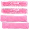 HI FINE CARE Cuscinetto Di Raffreddamento Perineale, Impacchi Post-partum Gel Bead Ice Pack Terapia Del Freddo Per Le Donne Dopo La Gravidanza E Il Parto, 2 Impacchi Di Ghiaccio E 3 Coperture (Viola) (Rosa)