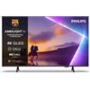 PHILIPS 43PUS8450/12 TV QLED, SMART TV, 43 ", Processore Pixel Precise Ultra HD, Nero, Classe F
