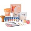 Sculpd Kit per realizzare candele e ceramiche, set artistico completo: include argilla asciutta all'aria, cera di soia, 4 penne, profumo e strumenti, regalo fai da te per adulti, adolescenti, uomini e