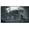 Mlikemat Playmat - Tappetino da gioco per carte collezionabili con occhi azzurri, con borsa inclusa
