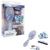 My sweety pop - Frozen - Set accessori per capelli ragazza - spazzola, pinze ed elastici - confezione da 8 pezzi - blu e viola - Disney Frozen