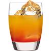 Bormioli Luigi 34.5 cl - Michelangelo Bicchiere Whisky in Vetro - Set 4 Pezzi