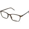 Saint Laurent SL 885 005 | Occhiali da Vista Graduati | Prova Online | Plastica | Quadrati | Marrone, Trasparente | Adrialenti