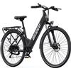 Onesport Bici elettrica urbana Onesport OT12 da 250 W, con batteria da 36 V 13