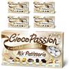 Caffetti 5 Kg di Confetti Cioco Passion Crispo Mix Patisserie, per Bomboniera Confettata Matrimonio Comunione, con Cioccolato al Latte Bianco Ripieni, Gusti Assortiti Misti (5 chili)