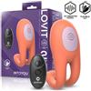 InToYou Lovit Flexible Vibrating Couple Toy with Remote Orange