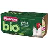 Plasmon Bio Omogeneizzato Pollo Con Fagiolini e Zucchine 2x80 g