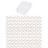 OVAQUIXI Graffette Metalliche Dorate a Forma di Animale, Confezione da 100 con Scatola Portaoggetti, Forniture per Ufficio Decorative per l'organizzazione dei Documenti (coniglio)
