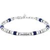 MORELLATO Bracciale Uomo in Acciaio, Lapislazzuli, Collezione PIETRE - S1741