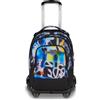 SEVEN Trolley Zaino Scuola Seven Jack 8WD New Detach Buzzy Note Boy
