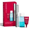 Clarins Volume & Lift Effect Trio 8ml + 30ml + 3ml Set con mascara, struccante e contorno occhi