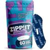 Zippit Cerotti bocca per dormire - 60 pezzi con vestibilità ottimizzata - mouth tape for sleeping - Cerotti Zippit per russare per chiudere la bocca con il nastro adesivo durante la notte