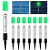 Bordeag 8 Pezzi di Galleggianti Led per Pesca, Luci per Canne da Pesca Notturna, Galleggianti Led per Pesca, Caricabatterie per Galleggianti da Pesca, Luci Led per Pesca Notturna, Galleggianti per