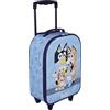 Undercover - trolley per bambini Bluey - scomparto principale spazioso - compagno di viaggio ideale - manico telescopico regolabile e bloccabile