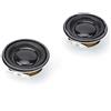 Garosa 2 pezzi 3W 4Ω Altoparlante Stereo 4 cm per Mini Amplificatore, Altoparlanti Rotondi con Casing Metallico, Speaker Interno a Magnete per Audio Fai da Te