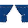 Lampa 96004 Premiere Smart Cabin, Set Tende Microfibra per Camion - Blu