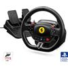 Thrustmaster Volante Sim Racing Thrustmaster T98-P Ferrari 296 GTB - 3 profili di assistenza alla guida, Pedaliera a 2 pedali, compatibile con PS4/PS5 e PC