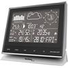 techno line WS 1700 - Stazione meteo compatta, 153 x 53 x 138 mm, colore: Nero/Argento