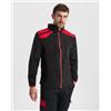 Roly Abbigliamento personalizzate. Giacca micropile bicolore con zip e collo alto Roly Workwear Terrano - Roly personalizzate o neutre