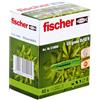 Fischer, 518886, Universal Plug UX 8x50 R, verde