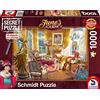 Schmidt Spiele 59975 Nel salone della tenuta delle orchidee, puzzle da 1000 pezzi