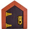 ASVP Shop Mini porta Alice nel paese delle meraviglie - statua decorativa in resina, decorazione per la stanza, forniture per feste
