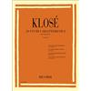 Ricordi Klosé: 20 Studi Caratteristici Clarinetto | Spartiti Libro Tecnica Espressione | Studi Classici Intermedio Avanzato | Metodo Studio Strumentale Edizione Giampieri Conservatorio Esercizi Clarinettisti