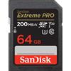 SanDisk Scheda di memoria SanDisk Extreme PRO SDXC UHS-I C10 da 64 GB